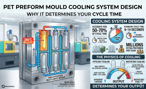 PET Preform Mould Cooling System Design