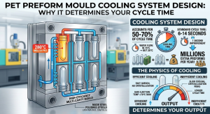 PET Preform Mould Cooling System Design: Why It Determines Cycle Time
